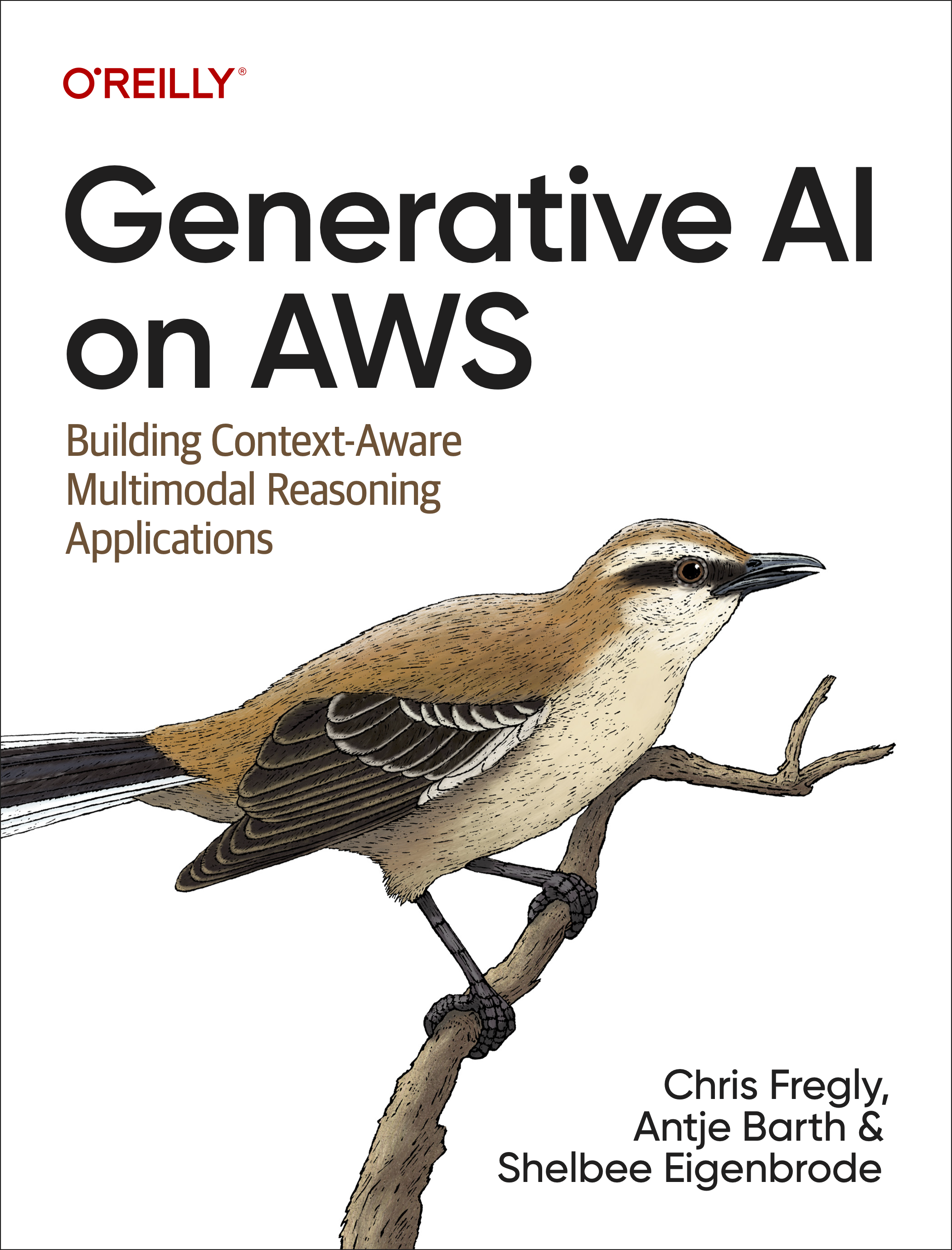 Generative AI on AWS Book Cover